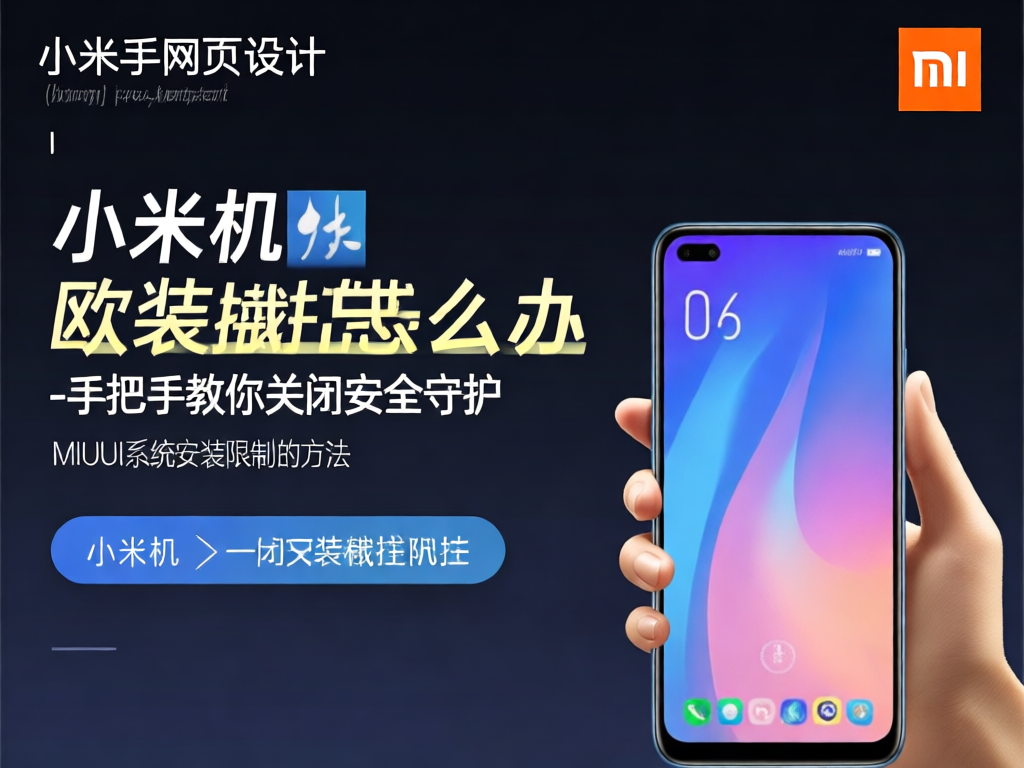 MIUI系统开启未知来源应用权限界面
